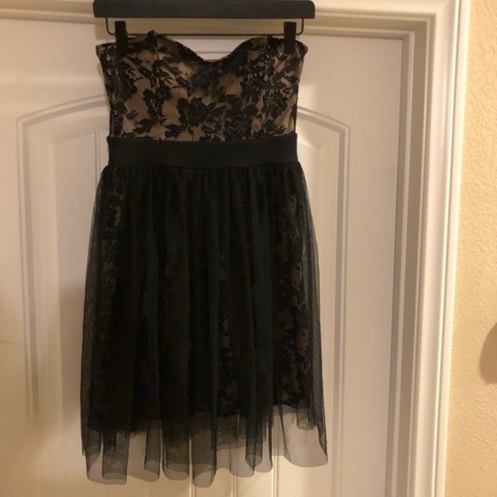 Finn and clover black lace dress